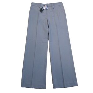 Lafayette 148 Delancey Wool Blend Wide Leg Pants Women's 10 Shale $348.00 NEW!